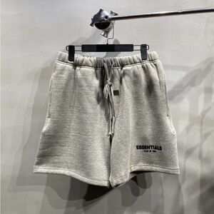 ESSENTIALS Men’s Grey Athletic Sweatshorts